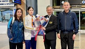 ทัพแบดมินตันเยาวชนไทยกลับถึงไทย หลังคว้า 1 ทองแดง ศึกเยาวชนเอเชีย 2026