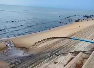 ชะอำ” เอาจริง! สั่งหยุดทันที ปมสูบน้ำทิ้งลงทะเลหาดดัง ชี้ไม่ใช่งานเทศบาล จ่อดำเนินคดี