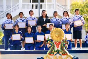 ขอเป็นตัวแทนเชียงใหม่! ”สันทรายวิทยาคม“ จัดเต็มทีมชาย-หญิงลุยศึกลูกยาง PMYC