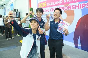 "เล็ก"ชนาธิปเจ๋งป้องกันแชมป์เคอร์ลิงประเภทคู่ผสมของประเทศไทยได้สำเร็จ