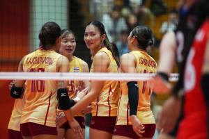 วอลเลย์บอลสาวไทยประเดิมเอเชียนเกมส์ ชนะ มองโกเลีย 3 เซตรวด