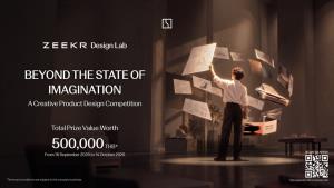 ZEEKR รับสมัครนักศึกษาทั่วประเทศ ร่วมโครงการออกแบบผลิตภัณฑ์  ZEEKR DESIGN LAB ชิงรางวัลมูลค่ารวมกว่า 500,000 บาท