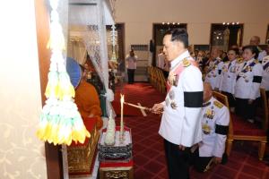 ในหลวง-พระราชินี ทรงบำเพ็ญพระราชกุศล สตมวาร (100วัน) พระราชทานพระศพ “เจ้าฟ้าพัชรกิติยาภา”