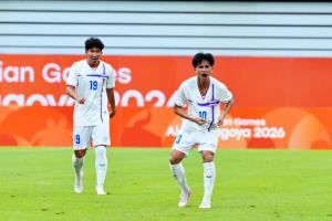 ช้างศึกรัวฮ่องกง 5-1 ชนะรวดเก็บ 6 คะแนนเต็ม จาก 2 นัด การันตีเข้า 8 ทีมเอเชียนเกมส์