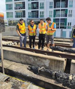 “ภัทรพงศ์”ตรวจ MRT ไฟฟ้าลัดวงจร เร่งจนท.ซ่อมแซม ลุ้นเปิดบริการให้ทันเช้าวันจันทร์