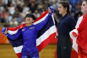 “แอมป์” ปิดบัญชีบาห์เรน ผงาดทอง MMA ประวัติศาสตร์ หยิบทองที่ 4 ให้ทัพเอเชียนเกมส์ไทย