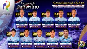 “เหมย-ออย” พร้อมขึ้นเวทีลุ้นเหรียญแรกเอเชียนเกมส์ให้ทัพจอมพลังไทย
