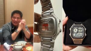 เฉลยแล้ว! นาฬิกา CASIO “ธรรมนัส” สลักชื่อ “อนุทิน” “ไผ่” เผย ถอดจากมือเจ้าของเดิม โหมกระแส “กล้าธรรม” ร่วมรัฐบาล