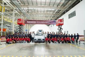 เปิดโรงงาน BYD ในไทย ฉลองผลิตครบ 100,000 คัน ดันใช้ชิ้นส่วนในไทยทะลุ 50%