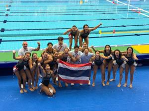 ประวัติศาสตร์! โปโลน้ำสาวไทยคว้าเหรียญทองแดงเอเชียนเกมส์ 2026