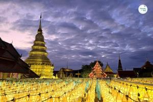 ใกล้แล้ว! สีสันตระการตา เทศกาลโคมแสนดวง เมืองลำพูน วันที่ 1 ต.ค. - 30 พ.ย. 69