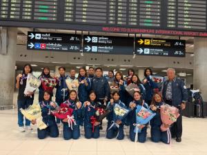 “ธรรมนัส” ต้อนรับโปโลน้ำหญิงไทย หลังสร้างประวัติศาสตร์คว้าเหรียญทองแดงเอเชียนเกมส์ 2026