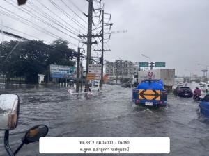 “คมนาคม”สั่งยกระดับรับมือน้ำท่วม เฝ้าระวัง 24 ชม.”ถนน–ราง–น้ำ”