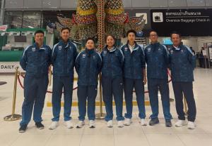 นักกอล์ฟทีมชาติไทยออกเดินทางสู้ศึก เอเชียน เกมส์ ที่ญี่ปุ่น