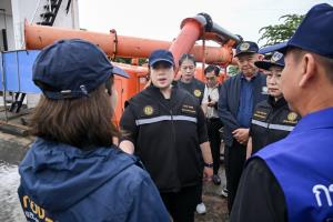 “ศุภมาส”ลงพื้นที่บางพลีใหญ่ เผยน้ำท่วมหลายจุดเริ่มคลี่คลาย ย้ำรัฐบาลดูแลต่อเนื่อง กำชับช่วยกลุ่มเปราะบางให้ทั่วถึง
