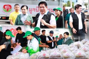 “ธรรมนัส”เดินหน้าช่วยผู้ประสบภัยต่อเนื่อง ลุยทำอาหาร-จัดส่งถึงบ้าน ช่วยประชาชนได้รับผลกระทบจากน้ำท่วม พร้อมส่งกำลังใจให้ผ่านพ้นวิกฤติ