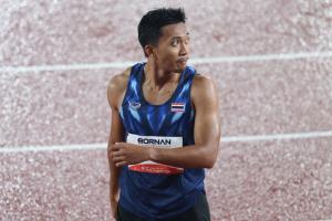 "บิว" เผยทำเต็มที่แล้ว หลังวืดเหรียญ 4x100 ม.ชาย ยันสู้ต่อประเภทผลัดผสม