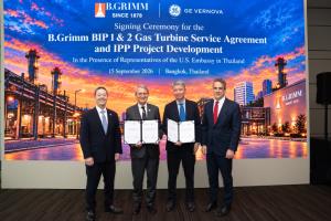 BGRIM-GE Vernovaเซ็นขยายความร่วมมือ ขับเคลื่อนการเติบโตด้านไฟฟ้าในอาเซียน