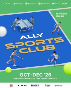 ALLY เปิดตัว “ALLY SPORT CLUB” ผนึกพันธมิตรกีฬาปั้น Community Platform ด้านกีฬาและสุขภาพ