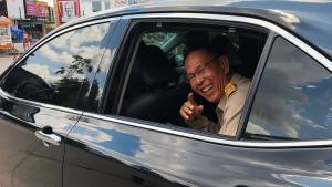 สะพายเป้ลงรถไฟ! "ชัยวัฒน์" เข้ารับตำแหน่งผู้ว่าฯ อุดรฯ วันแรก ลุยงานใหญ่พืชสวนโลก
