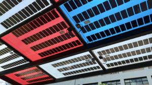 เนคเทค สวทช. ผนึกพันธมิตร โชว์นวัตกรรม “Colored PV”  แผงโซลาร์เซลล์หลากสี รุกตลาดอาคารคาร์บอนต่ำและเกษตรอัจฉริยะ