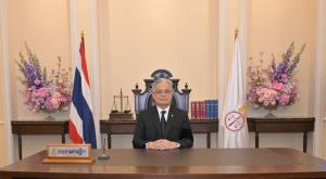 ปธ.ศาลฎีกาคนใหม่ แถลงนโยบาย พร้อมสร้างหลักประกันความสงบสุข ป้องกันบิดเบือนกระบวนการยุติธรรม