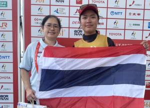 “น้องปิ่น” ซิวทองเรือใบ  ทัพเอเชียนเกมส์คว้าแล้ว 17 ทอง เจ้าตัวตั้งธงหยิบแชมป์โลก