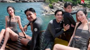 “เอ้ก บุษกร” อวดขาวโอโม่ ร่วมทริป “กัปตัน” อดีตสามี ทำหน้าที่พ่อแม่เพื่อ “น้องดิน”