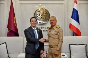 “พิพัฒน์” หารือทูตสหรัฐฯ สัมพันธ์ไทย–อเมริกา ต่อยอดความร่วมมือ”ท่าเรืออัจฉริยะ–การบิน–พลังงาน”