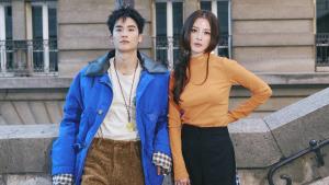เต ตะวัน & ใบเฟิร์น อวดแฟชั่นลุคสบายๆ ที่ปารีส