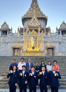 ตะกร้อไทยฉลอง 2 ทอง 2 เงินอชก. “โกวิทย์”ผู้จัดการทีม ย้ำนักกีฬาพัฒนาฝีมือต่อเนื่อง
