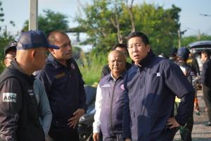 "ภัทรพงศ์"ติดตามการระบายน้ำคลองรังสิตฯ เร่งผลักดันสู่แม่น้ำเจ้าพระยา ลดผลกระทบปชช.