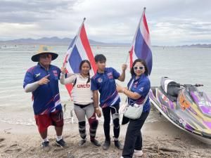 เจ็ตสกีไทยผงาด "เลคฮาวาซู" ต่อเนื่อง  "หงส์หยก" ขึ้นบัลลังก์แชมป์โลกคนที่ 9