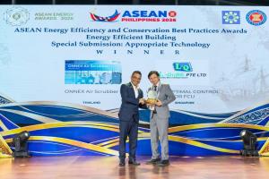 ONNEX คว้ารางวัล Winner จาก ASEAN Energy Awards 2026 ชู ONNEX Air Scrubber รุกตลาดอาเซียน