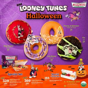 คริสปี้ ครีม ต้อนรับฮาโลวีน กับเหล่า “Looney Tunes”