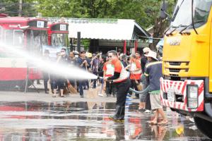 ขสมก. “Big Cleaning Day”ฟื้นฟู อู่สวนสยามพื้นที่กว่า 30 ไร่ หลังถูกน้ำท่วมขังสูง