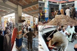 หลังคาโรงเรียนพังถล่มใน 'ปากีสถาน' ครู-นักเรียนถูกทับใต้ซาก ดับแล้ว 28 ศพ