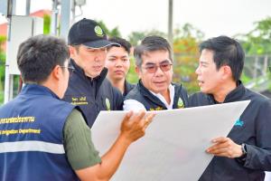 อธิบดีกรมชลฯ สั่งเร่งสูบ–ระบาย ใช้น้ำดีไล่น้ำเสียคลองรังสิต