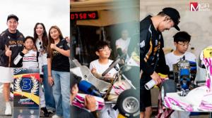 “ไฮโซปอ” โพสต์ขอกำลังใจให้ “น้องแมคลาเรน” วัย 8 ขวบ เพิ่งแข่งรถได้แค่ 6 เดือน เตรียมสู้ศึกใหญ่ FIA  ติดแท็ก saveพายุ