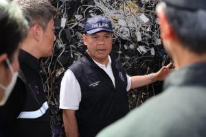 “วราวุธ”จับมือตม.ล่าตัวเจ้าของรง.รีไซเคิลขยะอิเล็กทรอนิกส์เถื่อน สั่งอุตฯจังหวัดไล่ตรวจรง.ประเภท105/106 ทั่วปท.