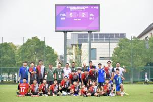‘อันโทนี่’  ซัดเบิ้ลพานักเรียนไทยขยี้ไอร์แลนด์ 5-2 บอลนักเรียนโลก