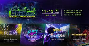 "Game On, Dreamers!" ชวนเกมเมอร์ไทยร่วมเปิดจักรวาลความบันเทิงที่สิงคโปร์ ธันวาคมนี้