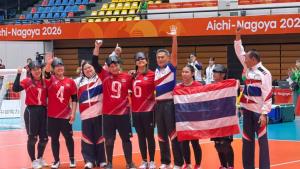 ทีมโกลบอลหญิงไทยคว้าเหรียญทองแดง เอเชียนพาราเกมส์ 2026