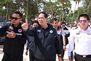 “สรรเพชญ”สั่งเจ้าท่าฯเร่งขุดสันดอนทราย เปิดทางน้ำ”ป่าตอง “ระบายลงทะเล
